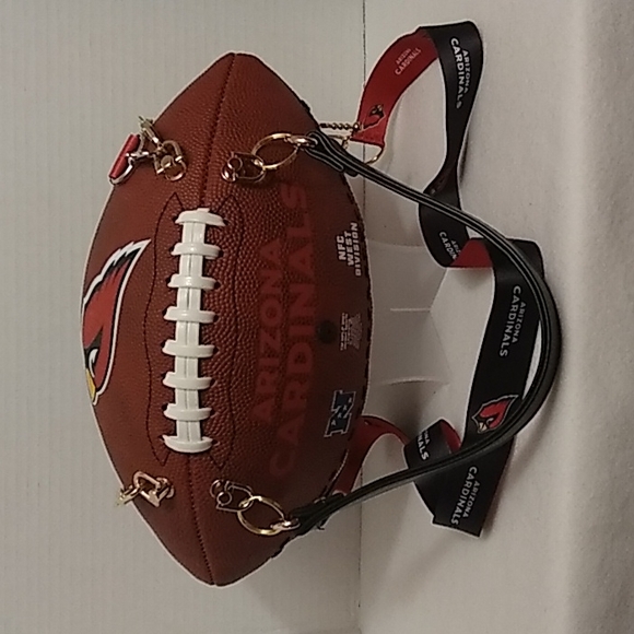 LIMITED EDITION HANDMADE Football Purse (ARIZONA CARDINALS) π - Picture 6 of 17